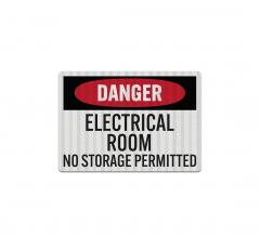 OSHA Danger Electrical Room Decal (EGR Reflective)