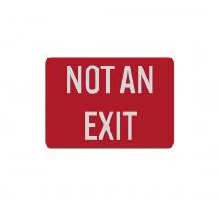 Exit Entrance Decal (Reflective)