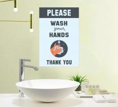 Please Wash your Hands Vinyl Posters