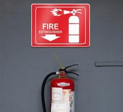 Fire Extinguisher Restroom Signs