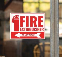 Fire Extinguisher Surface Decals