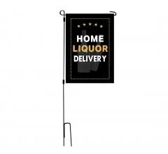Home Liquor Delivery Available Garden Flags