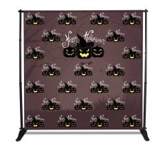 Halloween Step and Repeat Fabric Banners