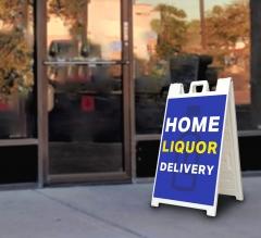 Home Liquor Delivery Available Signicade White