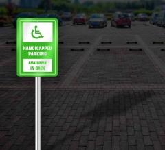 Reflective Handicap Parking Signs