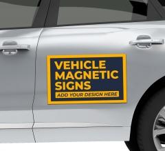 Vehicle Magnetic Signs