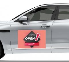 We Are Open Car Signs