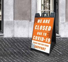 We are Closed due to Covid-19 Signicade Black