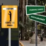 Cityscape Clues: The Role of Custom Street Signs in Urban Wayfinding