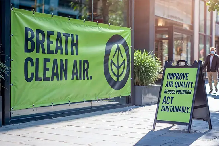 How Anti-Pollution Awareness Campaigns and Signage Benefit Businesses