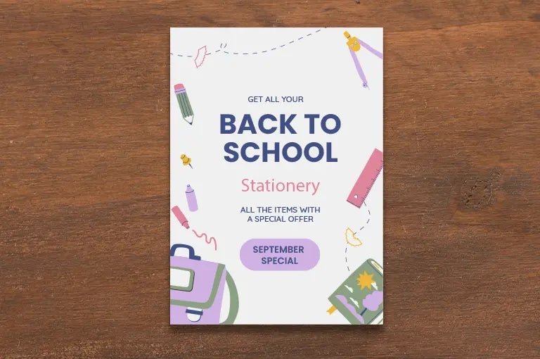 Top 10 Tips for Back-to-School Promotions with Flyers & Brochures