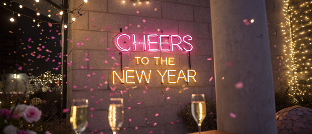 Great for setting the tone during new year gatherings