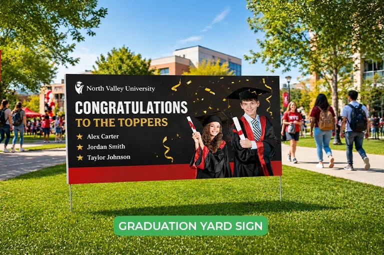 How long do yard signs last