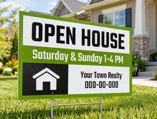 Yard Sign Design Tips
