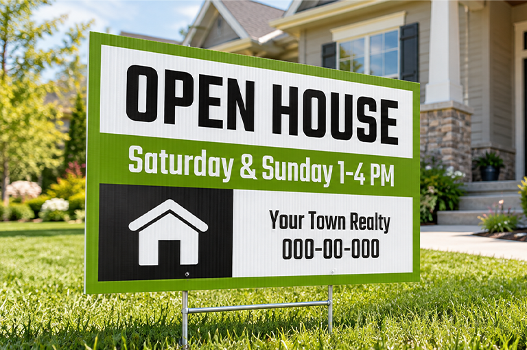 Yard Sign Design Tips